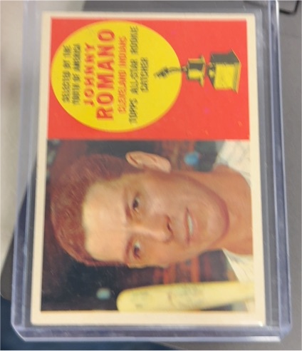1960 Topps #323 Johnny Romano — front
