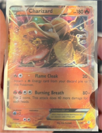 2016 Pokémon Generations #11 Charizard EX — front