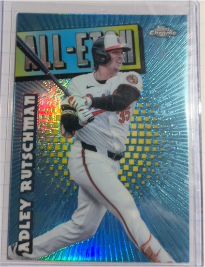2025 Topps Chrome #CAE-6 Adley Rutschman All Etch Baltimore Orioles — front