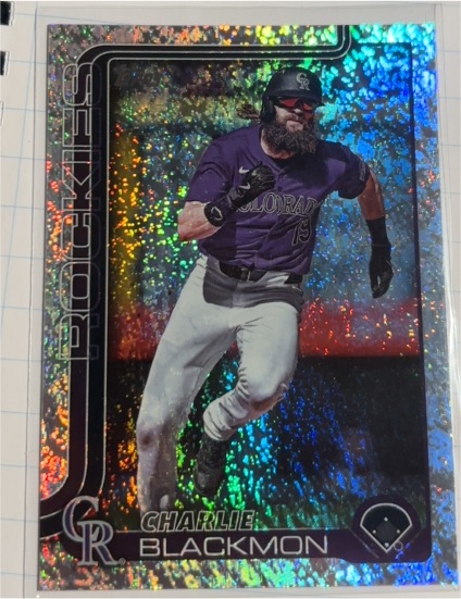 2025 Topps Series 1 #311 Charlie Blackmon — front
