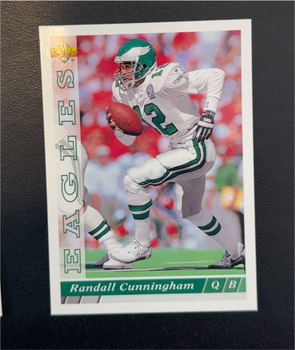 1993 Upper Deck #141 Randall Cunningham — front
