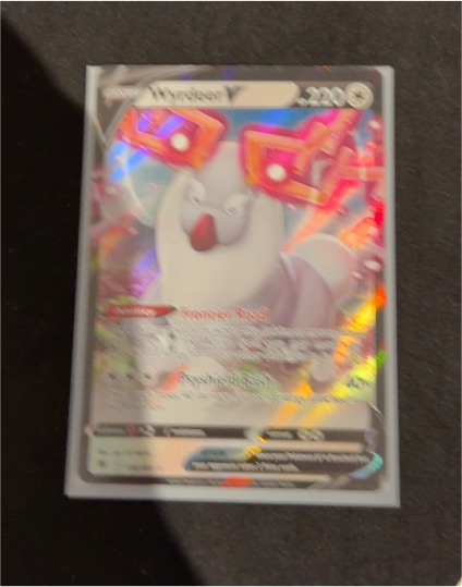2022 Pokémon Astral Radiance #134 Wyrdeer V — front