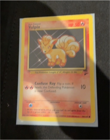 1999 Pokémon #68 Vulpix — front