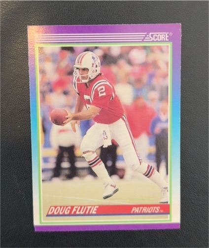 1990 Score #535 Doug Flutie — front