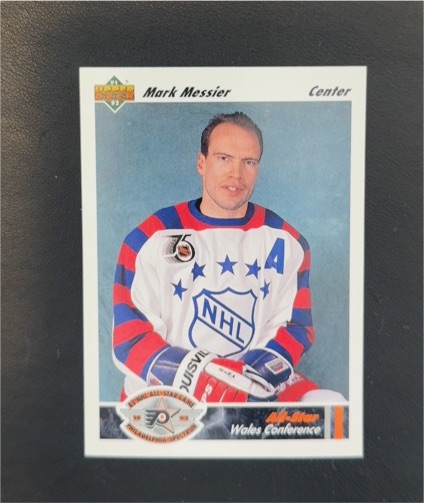 1991-92 Upper Deck #620 Mark Messier All-Star Wales Conference — front