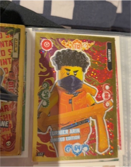 2024 LEGO Ninjago Trading Card #112 Turner Arin — front