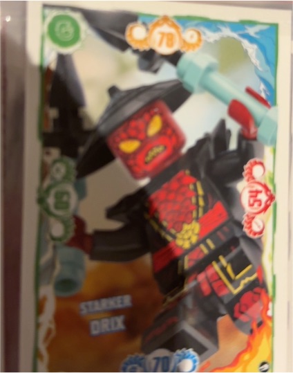 LEGO Ninjago Starker Drix Minifigure — front