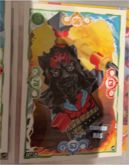 2016 LEGO Ninjago Series 5 #127 Starker Ras — front