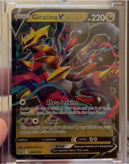 2022 Pokémon SWSH: Sword & Shield Promo #SWSH259 Giratina V — front
