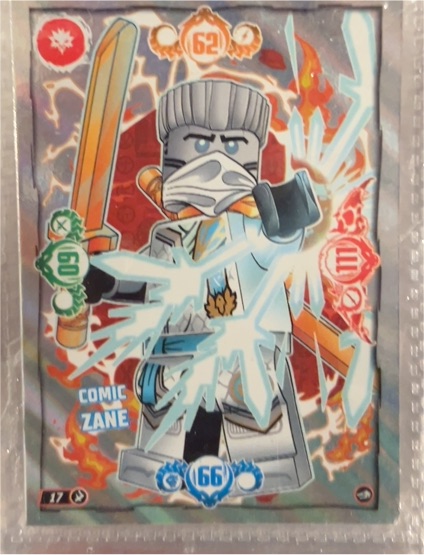2019 Lego Ninjago #17 Zane — front