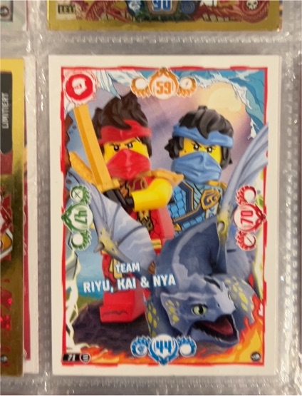2023 LEGO Ninjago #59 Riyu, Kai & Nya — front