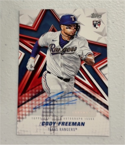 2026 Topps Series 1 #BSA-CFR Cody Freeman — front