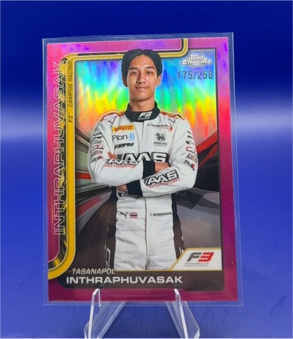 2025 Topps Chrome Formula 1 #53 Tasanapol Inthraphuvasak — front