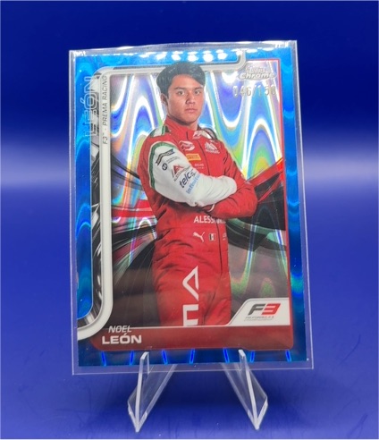 2025 Topps Chrome Formula 1 #43 Noel Leon — front