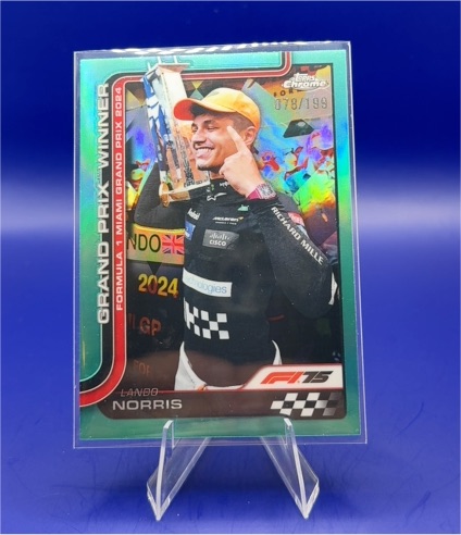 2024 Topps Formula 1 #122 Lando Norris Grand Prix Winner — front