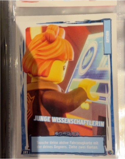 2023 Blue Ocean Lego Star Wars Series 1 #181 Ahsoka Tano — front