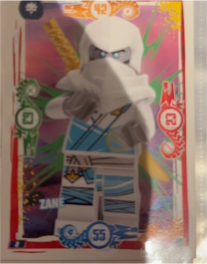 2019 LEGO Ninjago #42 Zane — front
