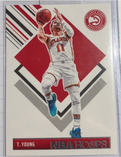 2024-25 Panini NBA Hoops Tribute #287 Trae Young — front