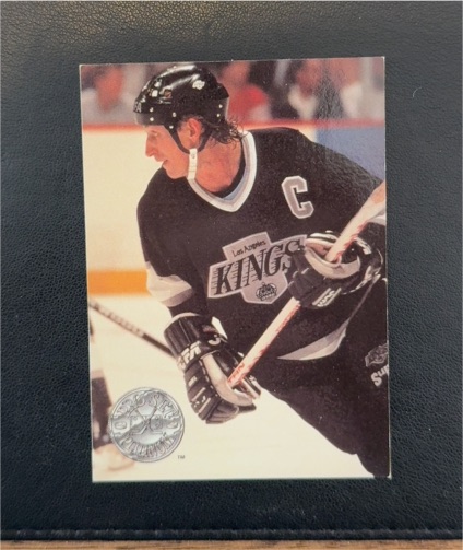 1991-92 Pro Set Platinum #52 Wayne Gretzky Los Angeles Kings — front