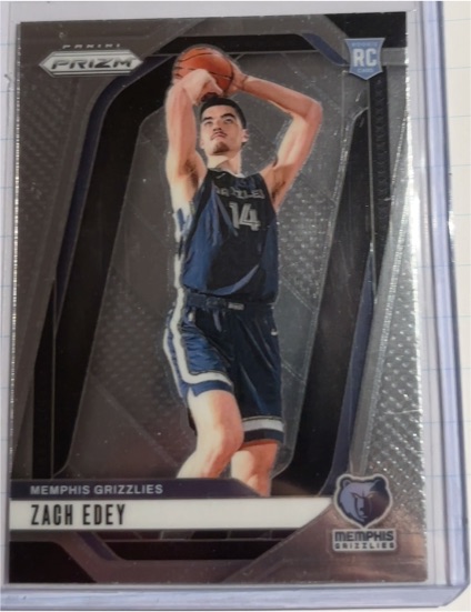 2024-25 Panini Prizm #249 Zach Edey — front