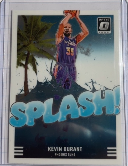 2024-25 Panini Donruss Optic #10 Kevin Durant Splash! — front