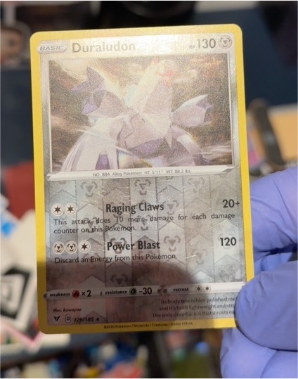 2020 Pokemon Vivid Voltage #129 Duraludon — front