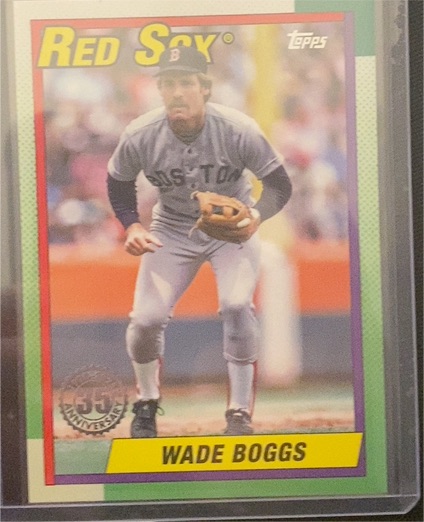 2025 Topps Series 1 #T90-7 Wade Boggs 1990 35th Anniversary — front