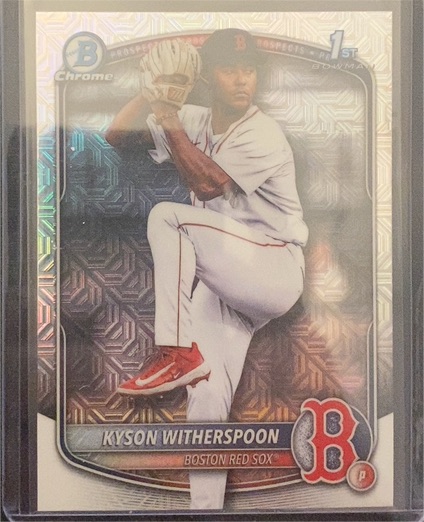 2025 Bowman Draft Chrome #BDC-29 Kyson Witherspoon — front