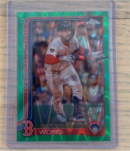 2025 Topps Chrome #10 Connor Wong — front