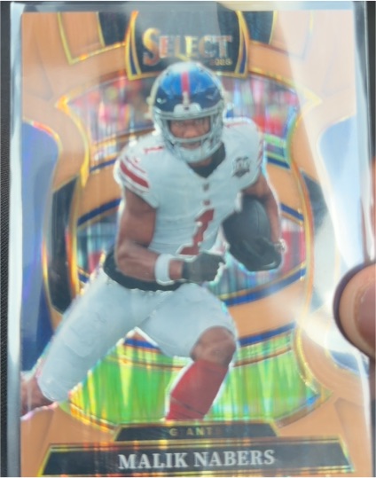 2025 Panini Select #94 Malik Nabers — front