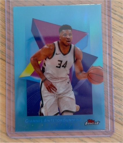 2024-25 Topps Finest #56 Giannis Antetokounmpo — front