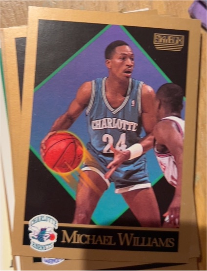 1990-91 SkyBox #36 Michael Williams — front