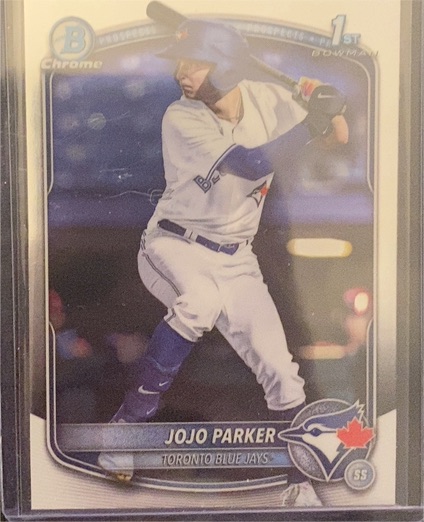 2025 Bowman Draft Chrome #BDC-8 Jojo Parker — front