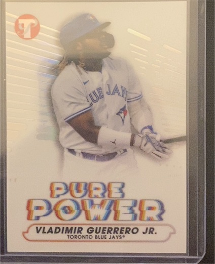 2022 Topps Pristine #PP-11 Vladimir Guerrero Jr. Pure Power — front