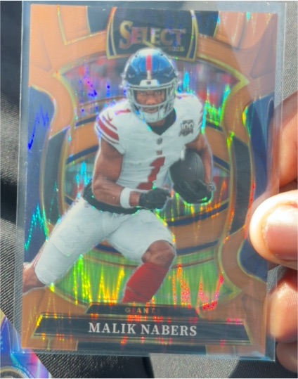 2025 Panini Select #94 Malik Nabers — front
