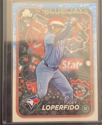 2024 Topps Holiday #H71 Joey Loperfido — front