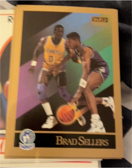 1990-91 SkyBox #175 Brad Sellers — front