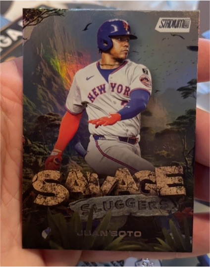 2025 Topps Stadium Club #SS-8 Juan Soto Savage Sluggers — front
