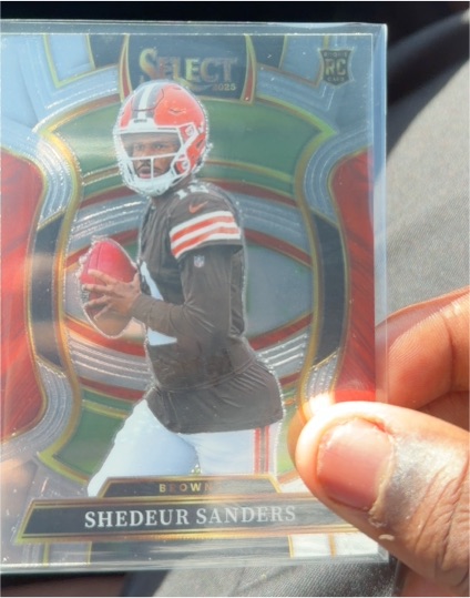 2025 Panini Select #54 Shedeur Sanders — front