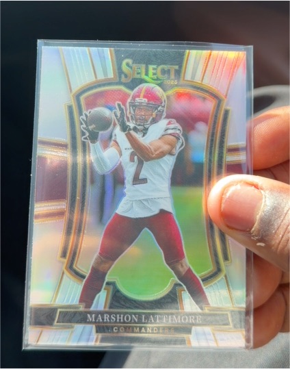 2025 Panini Select #189 Marshon Lattimore Premier Level — front