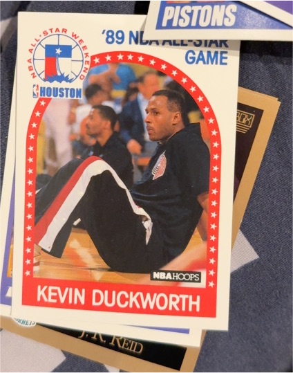 1989-90 NBA Hoops #193 Kevin Duckworth — front