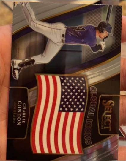 2025 Panini Select #11 Charlie Condon Global Icons — front