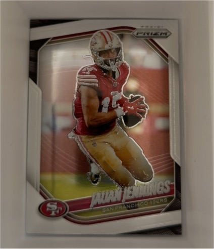 2025 Panini Prizm #258 Jauan Jennings — front