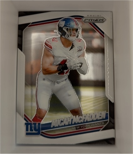 2025 Panini Prizm #95 Micah McFadden — front