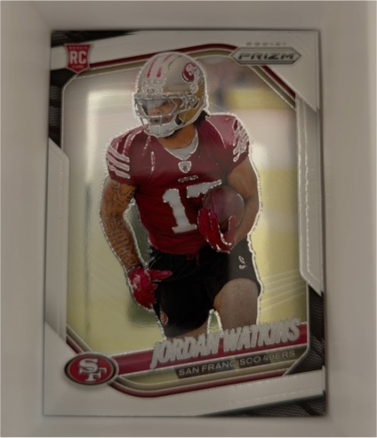 2025 Panini Prizm #389 Jordan Watkins — front