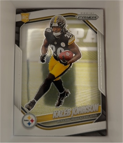 2025 Panini Prizm #375 Kaleb Johnson — front