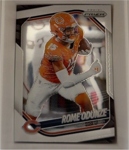 2025 Panini Prizm #8 Rome Odunze — front