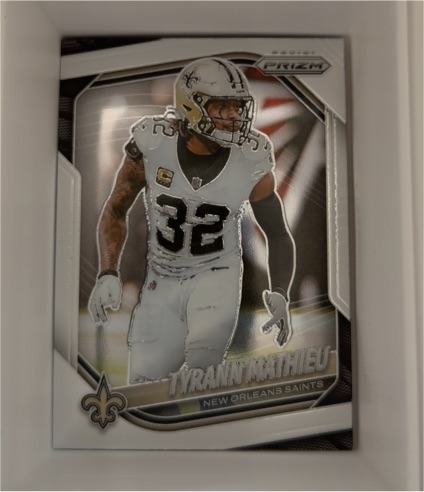 2025 Panini Prizm #196 Tyrann Mathieu — front