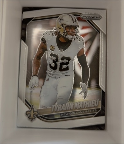 2025 Panini Prizm #196 Tyrann Mathieu — front