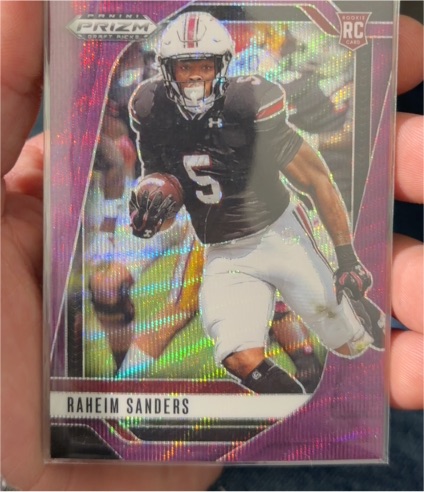 2025 Panini Prizm Draft Picks #113 Raheim Sanders — front